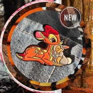 Bambi Enamel Pin - Disney’s Bambi and Thumper